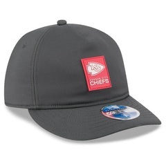 Kansas City Chiefs New Era 2025 Sideline Cold Weather Retro Crown 59FIFTY Fitted Hat - Charcoal - NFL