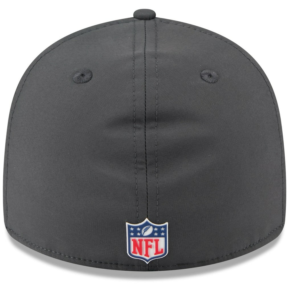 Minnesota Vikings New Era 2025 Sideline Cold Weather Retro Crown 59FIFTY Fitted Hat - Charcoal - NFL