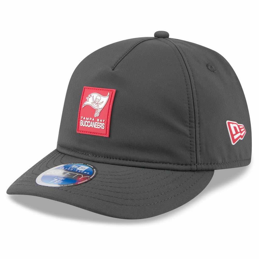 Tampa Bay Buccaneers New Era 2025 Sideline Cold Weather Retro Crown 59FIFTY Fitted Hat - Charcoal - NFL