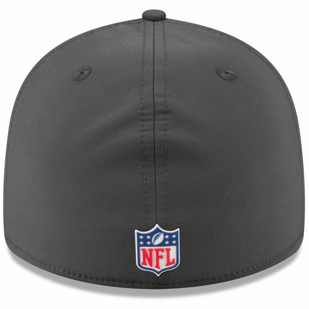 New York Jets New Era 2025 Sideline Cold Weather Retro Crown 59FIFTY Fitted Hat - Charcoal - NFL