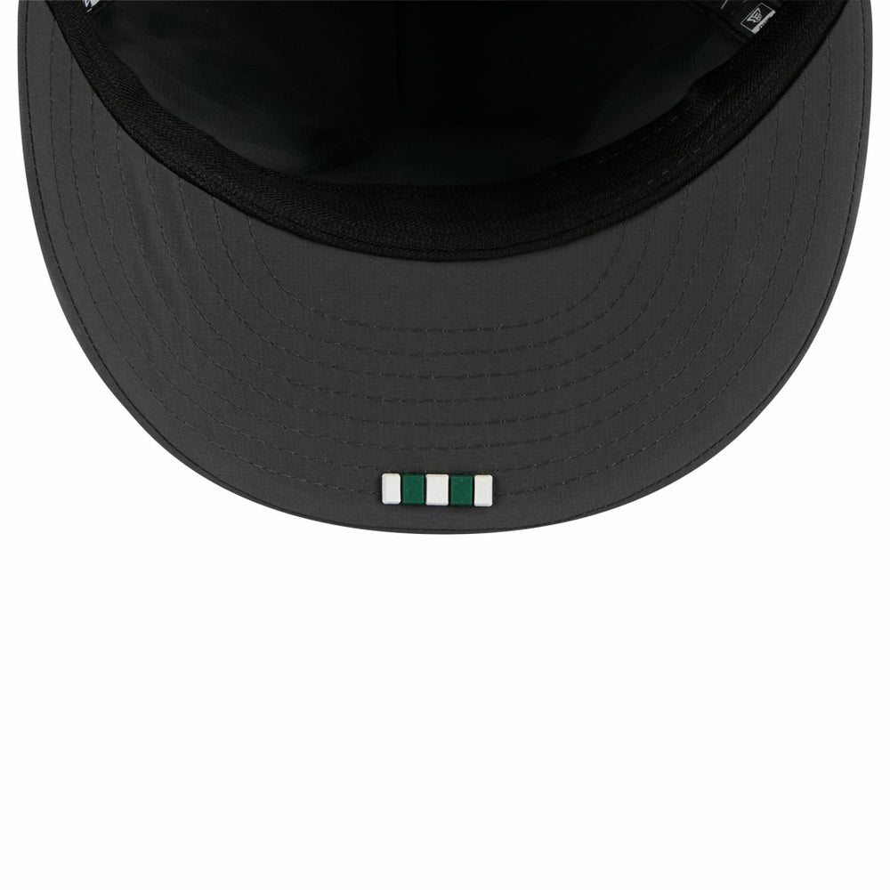 New York Jets New Era 2025 Sideline Cold Weather Retro Crown 59FIFTY Fitted Hat - Charcoal - NFL