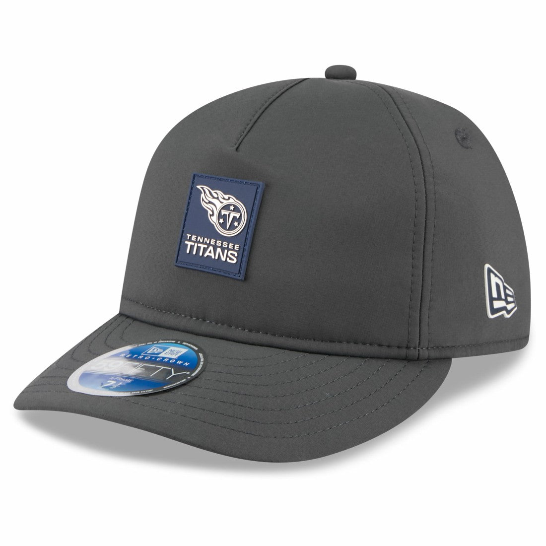 Tennessee Titans New Era 2025 Sideline Cold Weather Retro Crown 59FIFTY Fitted Hat - Charcoal - NFL