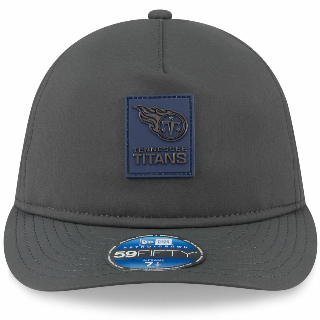 Tennessee Titans New Era 2025 Sideline Cold Weather Retro Crown 59FIFTY Fitted Hat - Charcoal - NFL