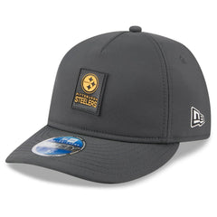 Pittsburgh Steelers New Era 2025 Sideline Cold Weather Retro Crown 59FIFTY Fitted Hat - Charcoal - NFL