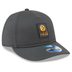 Pittsburgh Steelers New Era 2025 Sideline Cold Weather Retro Crown 59FIFTY Fitted Hat - Charcoal - NFL