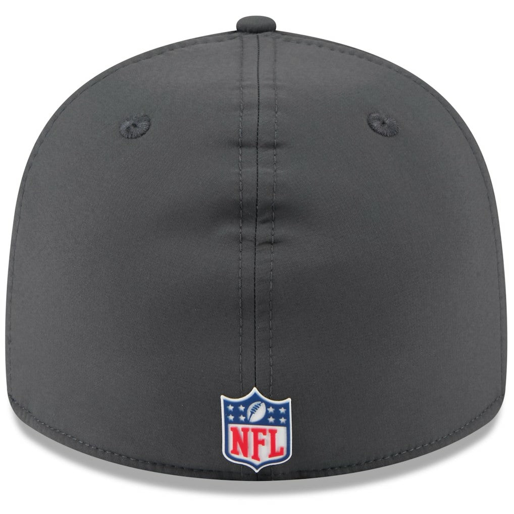Pittsburgh Steelers New Era 2025 Sideline Cold Weather Retro Crown 59FIFTY Fitted Hat - Charcoal - NFL