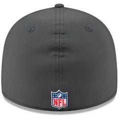 Pittsburgh Steelers New Era 2025 Sideline Cold Weather Retro Crown 59FIFTY Fitted Hat - Charcoal - NFL