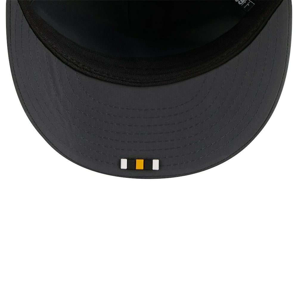 Pittsburgh Steelers New Era 2025 Sideline Cold Weather Retro Crown 59FIFTY Fitted Hat - Charcoal - NFL