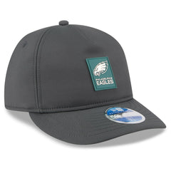 Philadelphia Eagles New Era 2025 Sideline Cold Weather Retro Crown 59FIFTY Fitted Hat - Charcoal - NFL