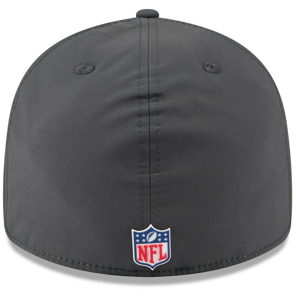 Baltimore Ravens New Era 2025 Sideline Cold Weather Retro Crown 59FIFTY Fitted Hat - Charcoal - NFL
