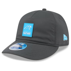 Carolina Panthers New Era 2025 Sideline Cold Weather Retro Crown 59FIFTY Fitted Hat - Charcoal - NFL