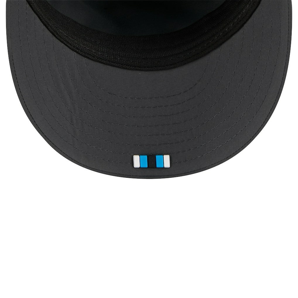 Carolina Panthers New Era 2025 Sideline Cold Weather Retro Crown 59FIFTY Fitted Hat - Charcoal - NFL