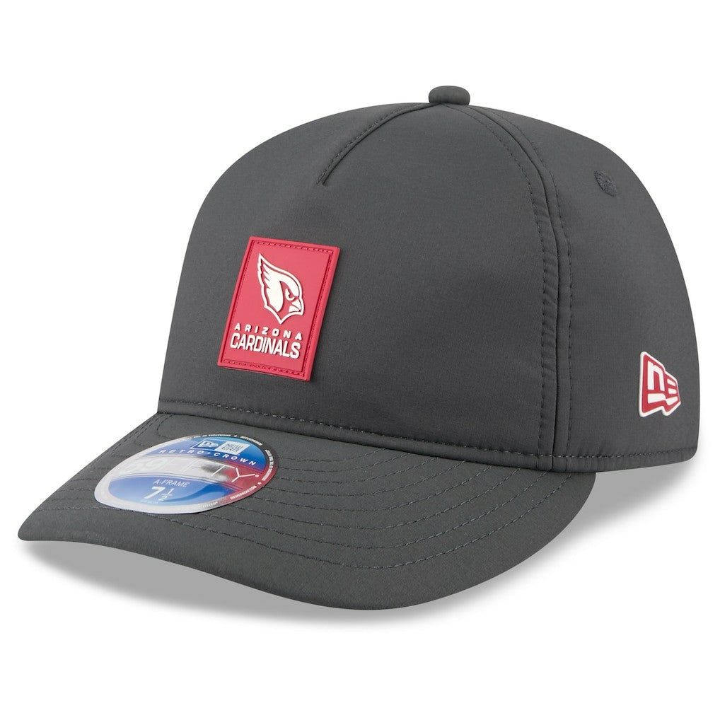 Arizona Cardinals New Era 2025 Sideline Cold Weather Retro Crown 59FIFTY Fitted Hat - Charcoal - NFL