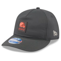 Cleveland Browns New Era 2025 Sideline Cold Weather Retro Crown 59FIFTY Fitted Hat - Charcoal - NFL