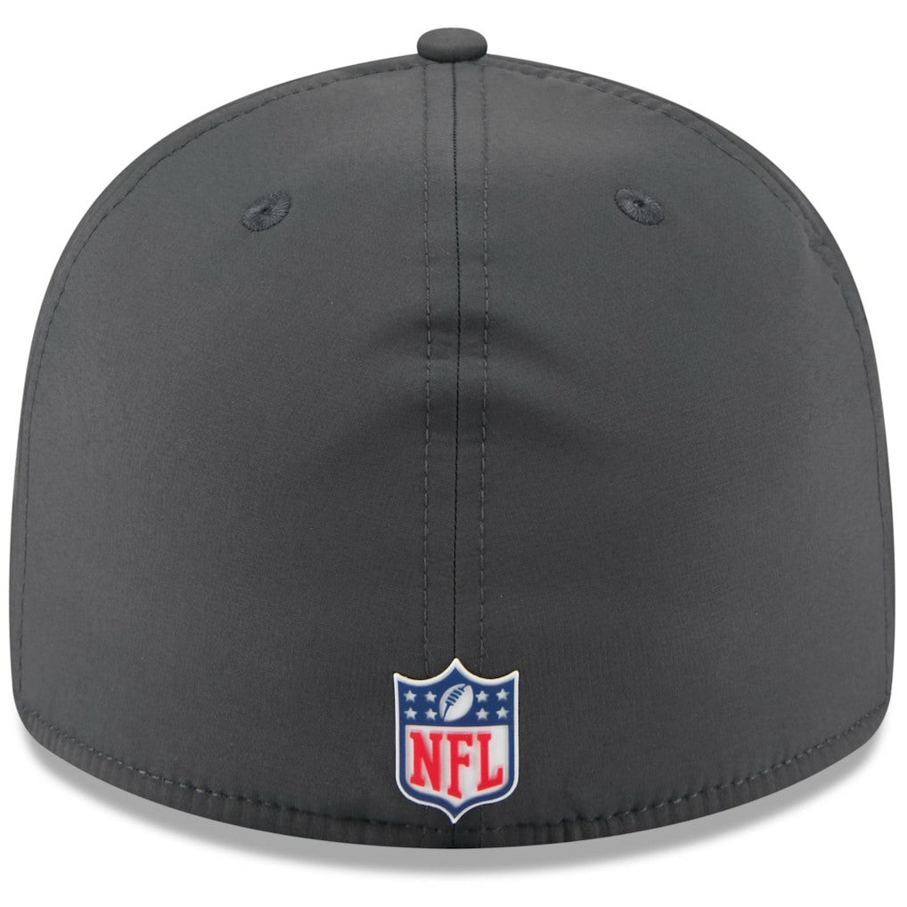 Cleveland Browns New Era 2025 Sideline Cold Weather Retro Crown 59FIFTY Fitted Hat - Charcoal - NFL