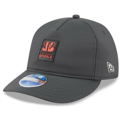 Cincinnati Bengals New Era 2025 Sideline Cold Weather Retro Crown 59FIFTY Fitted Hat - Charcoal - NFL