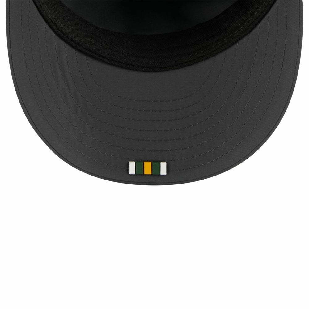 Green Bay Packers New Era 2025 Sideline Cold Weather Retro Crown 59FIFTY Fitted Hat - Charcoal - NFL