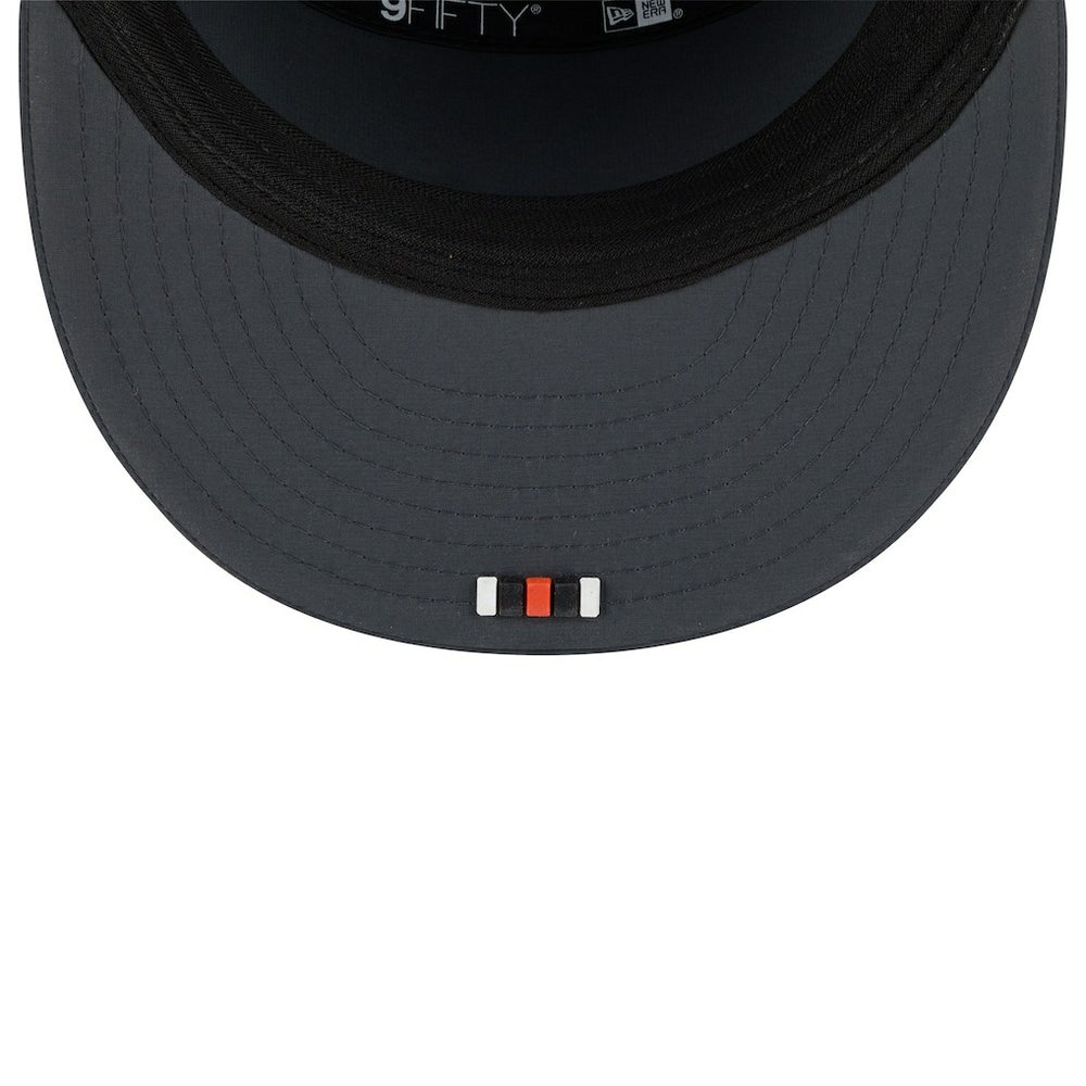 Cincinnati Bengals New Era 2025 Sideline Cold Weather Split Panel 9FIFTY Snapback Hat - Charcoal - NFL