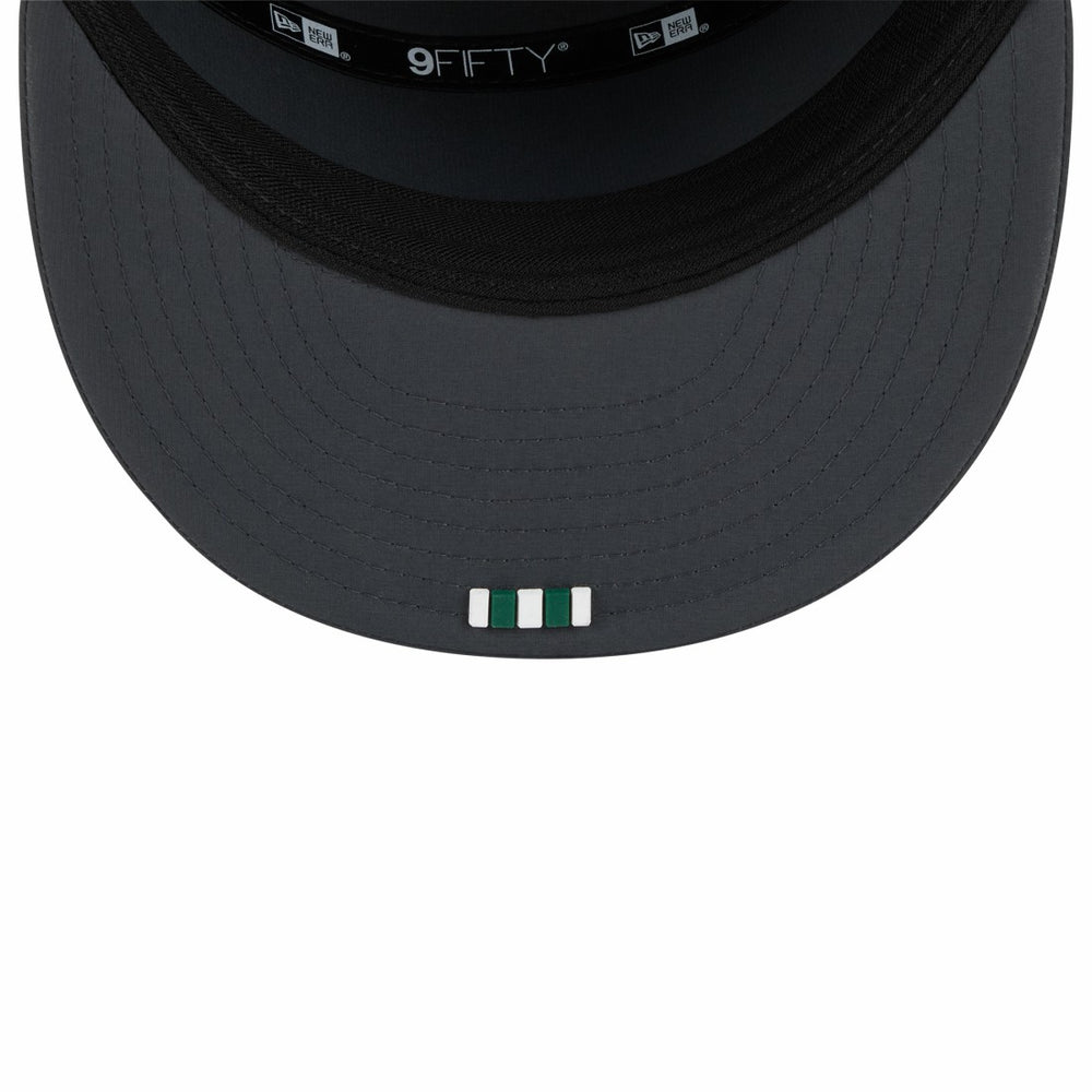 New York Jets New Era 2025 Sideline Cold Weather Split Panel 9FIFTY Snapback Hat - Charcoal - NFL