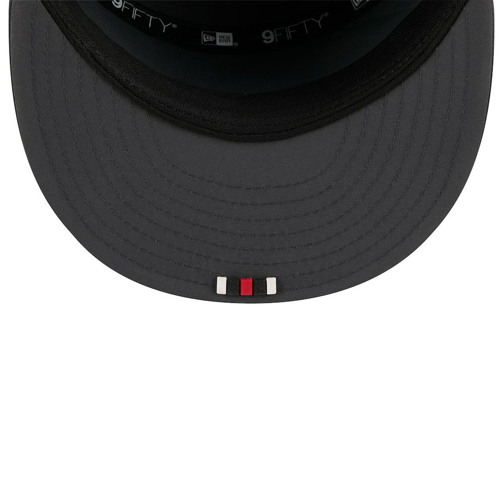 Atlanta Falcons New Era 2025 Sideline Cold Weather Split Panel 9FIFTY Snapback Hat - Charcoal - NFL