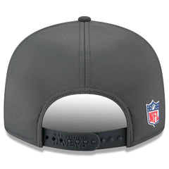 Baltimore Ravens New Era 2025 Sideline Cold Weather Split Panel 9FIFTY Snapback Hat - Charcoal - NFL
