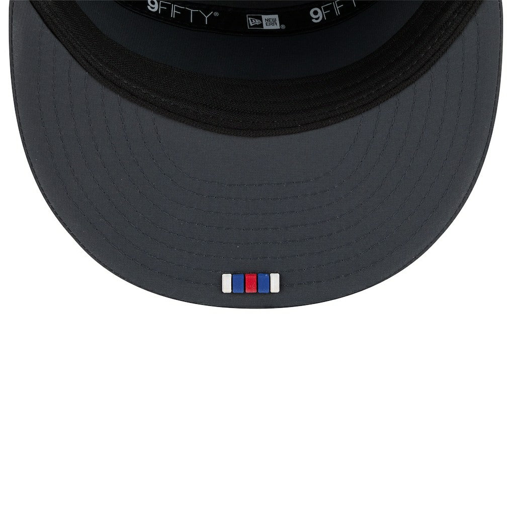 Buffalo Bills New Era 2025 Sideline Cold Weather Split Panel 9FIFTY Snapback Hat - Charcoal - NFL