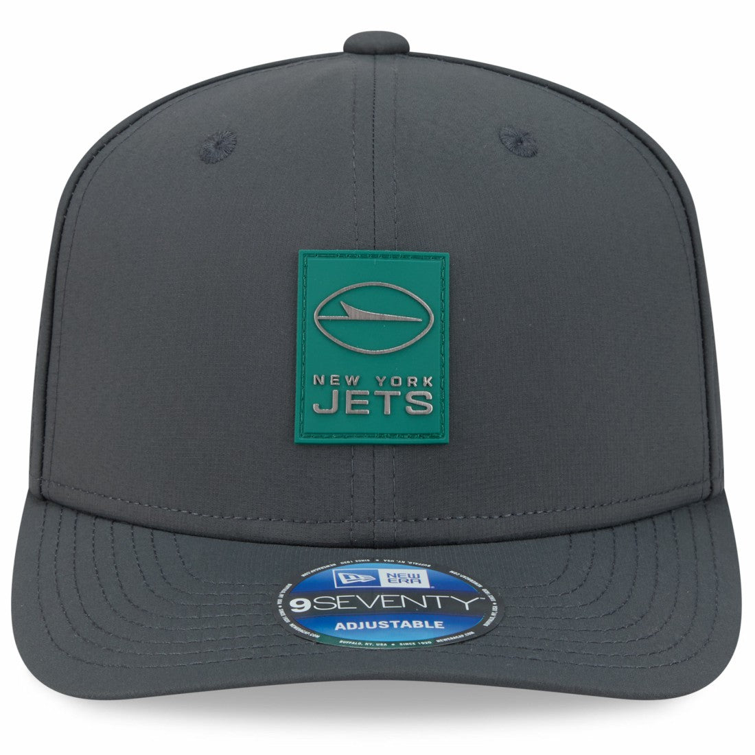New York Jets New Era 2025 Sideline Cold Weather 9SEVENTY Adjustable Hat - Charcoal - NFL