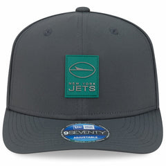 New York Jets New Era 2025 Sideline Cold Weather 9SEVENTY Adjustable Hat - Charcoal - NFL