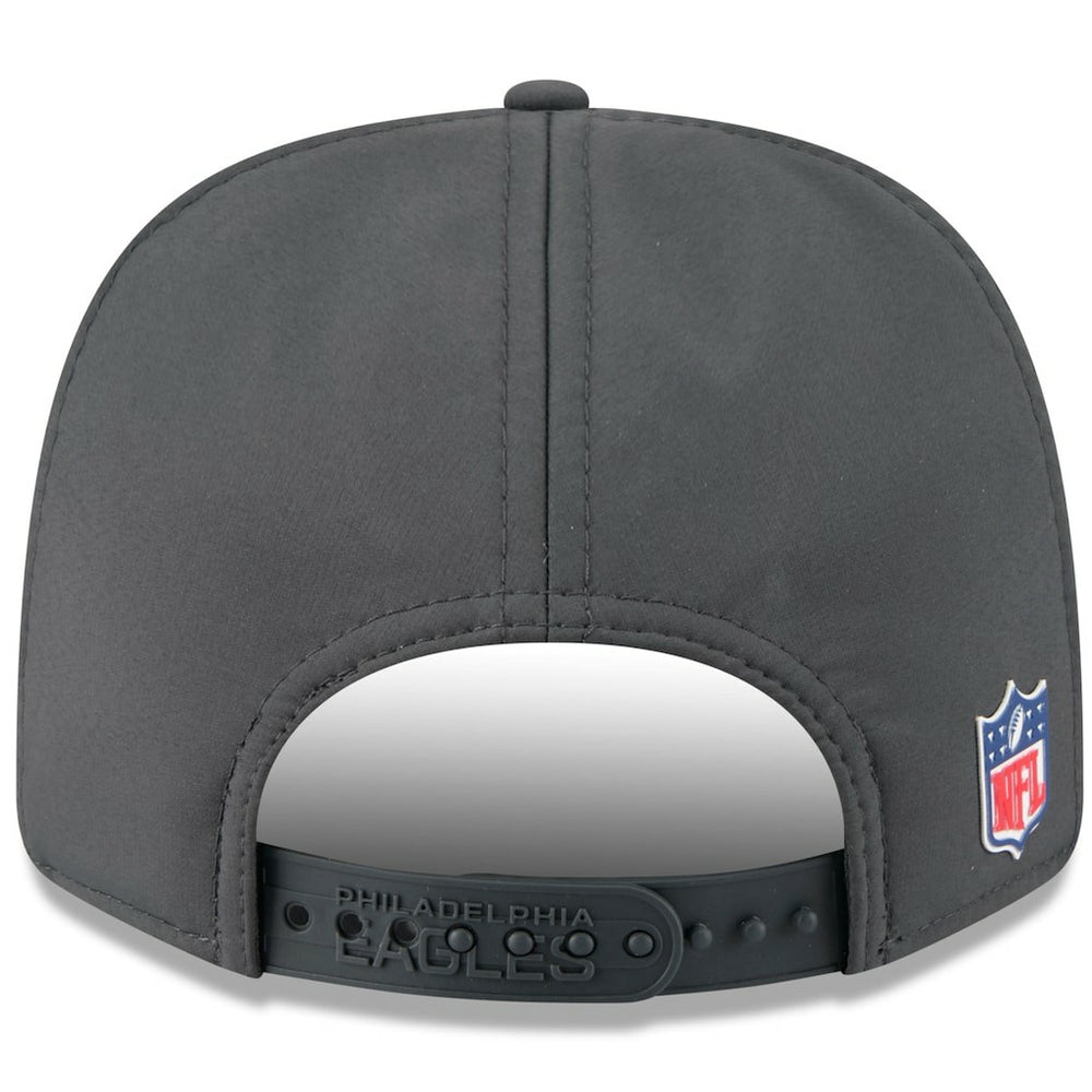 Philadelphia Eagles New Era 2025 Sideline Cold Weather 9SEVENTY Adjustable Hat - Charcoal - NFL