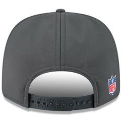 Philadelphia Eagles New Era 2025 Sideline Cold Weather 9SEVENTY Adjustable Hat - Charcoal - NFL