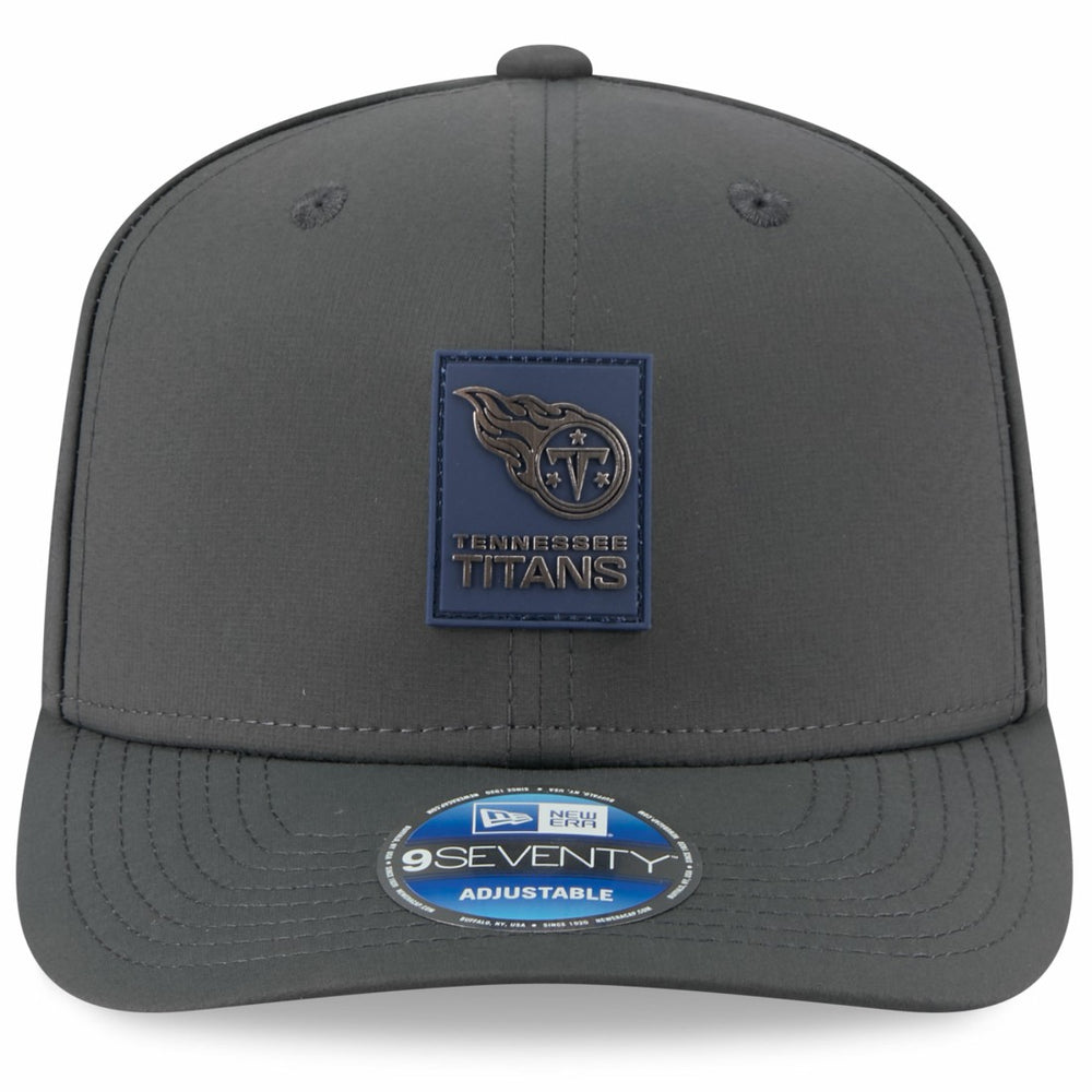 Tennessee Titans New Era 2025 Sideline Cold Weather 9SEVENTY Adjustable Hat - Charcoal - NFL