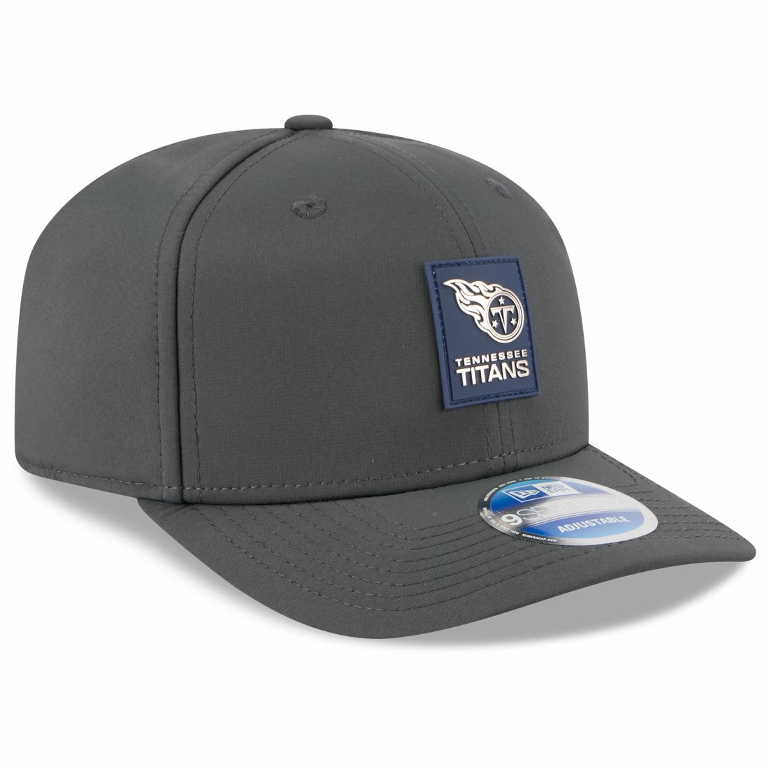 Tennessee Titans New Era 2025 Sideline Cold Weather 9SEVENTY Adjustable Hat - Charcoal - NFL