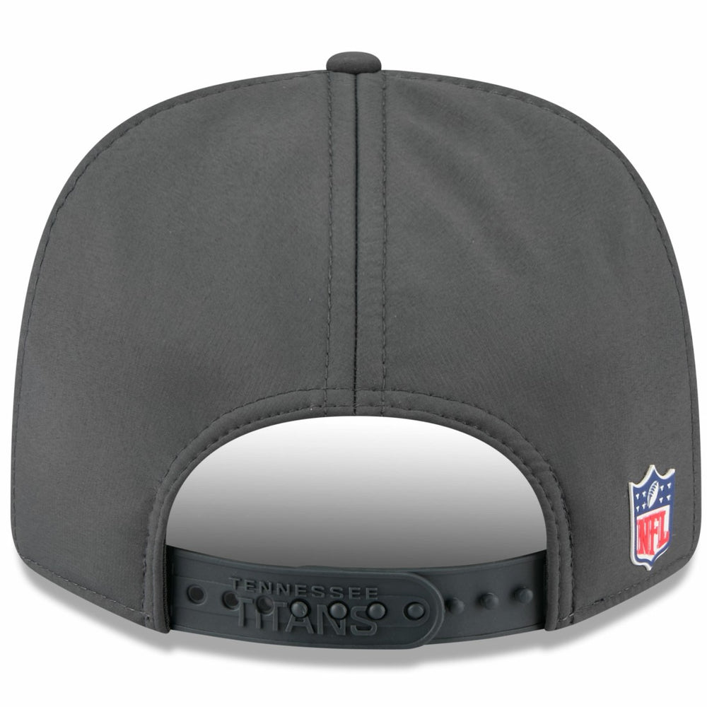 Tennessee Titans New Era 2025 Sideline Cold Weather 9SEVENTY Adjustable Hat - Charcoal - NFL