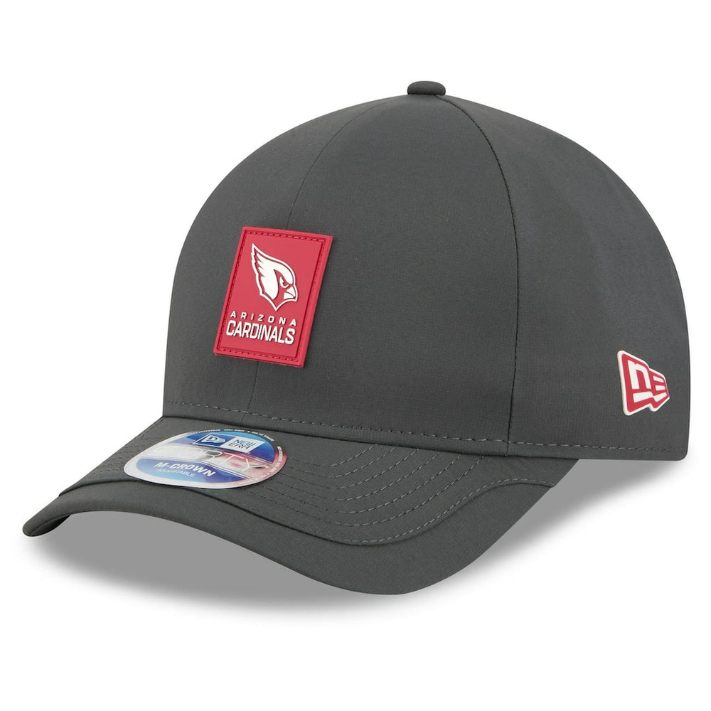 Arizona Cardinals New Era 2025 Sideline Cold Weather 9FORTY M-Crown Adjustable Hat - Charcoal - NFL