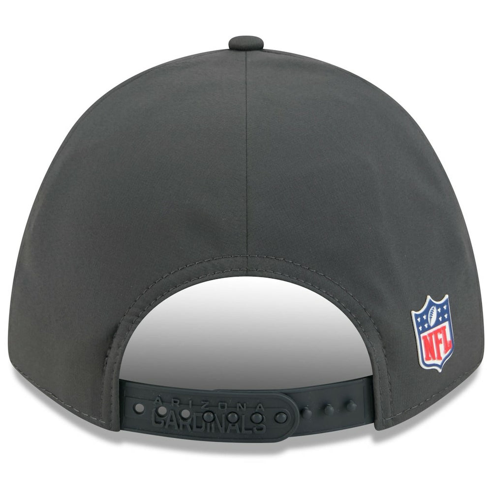 Arizona Cardinals New Era 2025 Sideline Cold Weather 9FORTY M-Crown Adjustable Hat - Charcoal - NFL