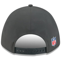 New Orleans Saints New Era 2025 Sideline Cold Weather 9FORTY M-Crown Adjustable Hat - Charcoal - NFL