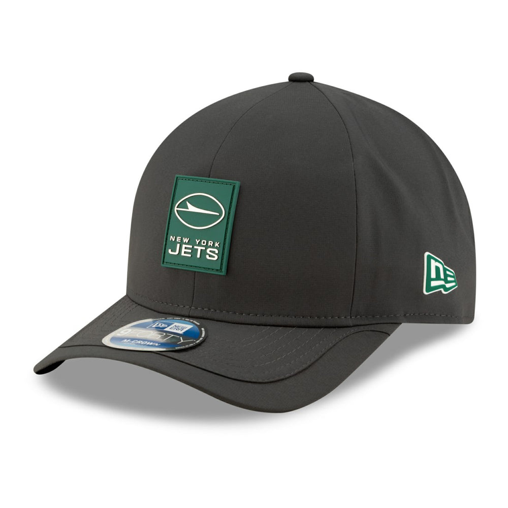 New York Jets New Era 2025 Sideline Cold Weather 9FORTY M-Crown Adjustable Hat - Charcoal - NFL
