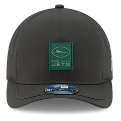 New York Jets New Era 2025 Sideline Cold Weather 9FORTY M-Crown Adjustable Hat - Charcoal - NFL