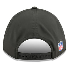 New York Jets New Era 2025 Sideline Cold Weather 9FORTY M-Crown Adjustable Hat - Charcoal - NFL