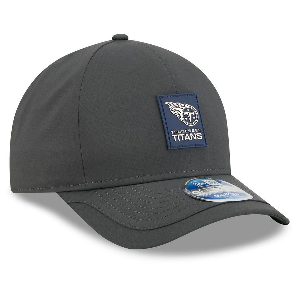 Tennessee Titans New Era 2025 Sideline Cold Weather 9FORTY M-Crown Adjustable Hat - Charcoal - NFL