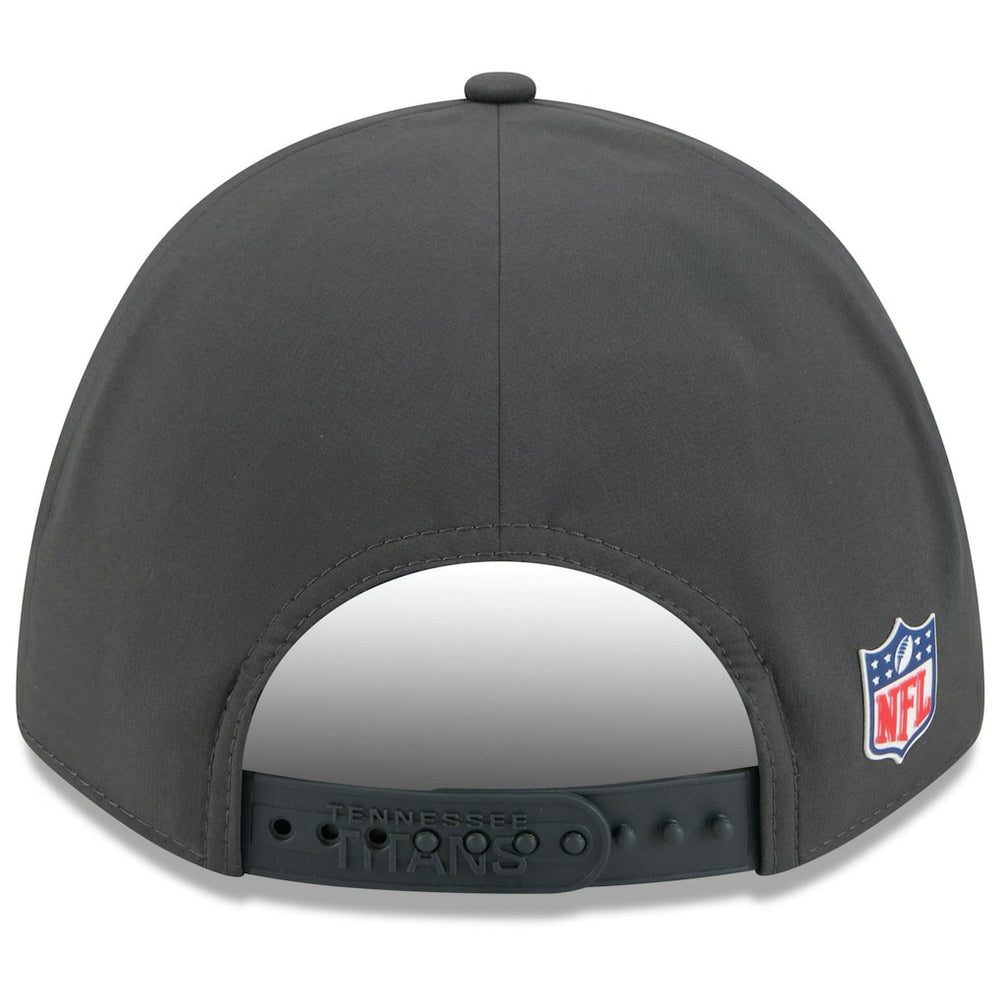 Tennessee Titans New Era 2025 Sideline Cold Weather 9FORTY M-Crown Adjustable Hat - Charcoal - NFL