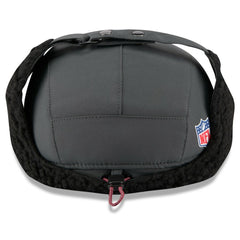 Washington Commanders New Era 2025 Sideline Cold Weather Runner Dog Ear Adjustable Hat - Charcoal - NFL
