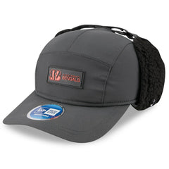 Cincinnati Bengals New Era 2025 Sideline Cold Weather Runner Dog Ear Adjustable Hat - Charcoal - NFL