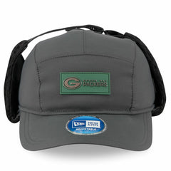 Green Bay Packers New Era 2025 Sideline Cold Weather Runner Dog Ear Adjustable Hat - Charcoal - NFL