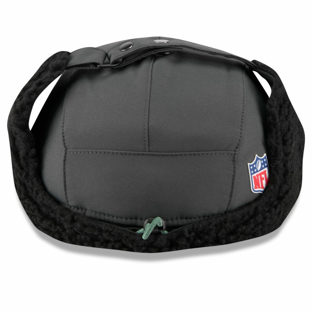 Green Bay Packers New Era 2025 Sideline Cold Weather Runner Dog Ear Adjustable Hat - Charcoal - NFL