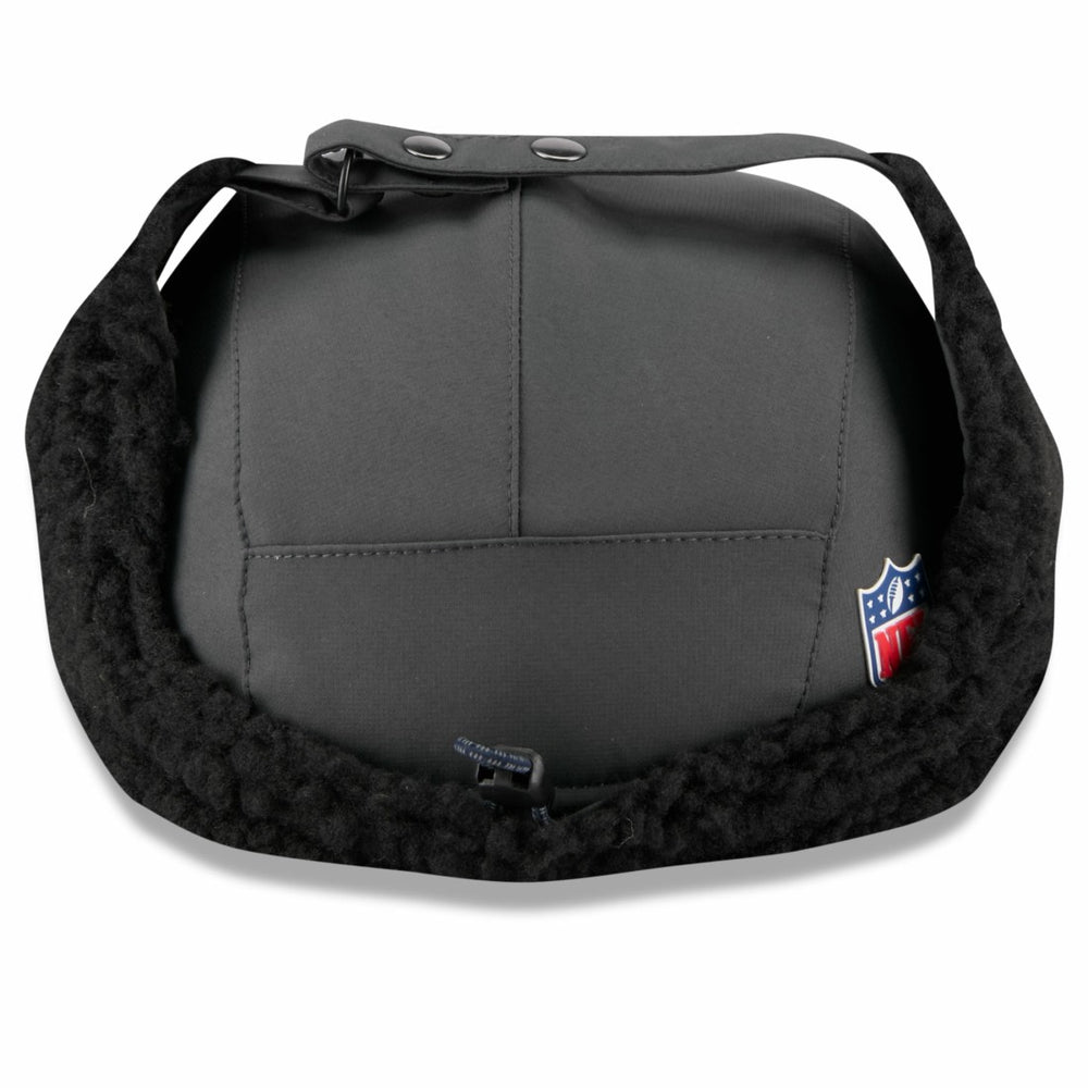 Houston Texans New Era 2025 Sideline Cold Weather Runner Dog Ear Adjustable Hat - Charcoal - NFL