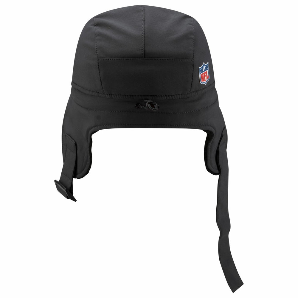 Houston Texans New Era 2025 Sideline Cold Weather Runner Dog Ear Adjustable Hat - Charcoal - NFL