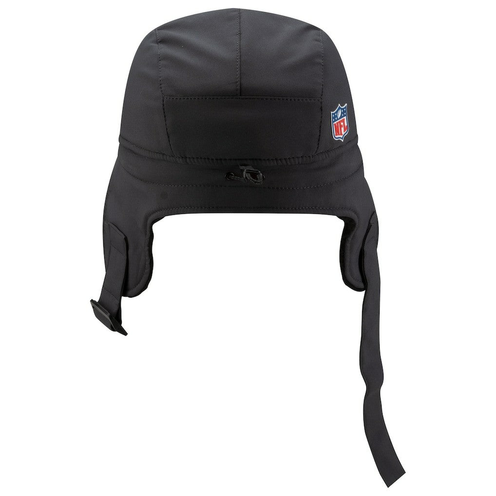 Los Angeles Rams New Era 2025 Sideline Cold Weather Runner Dog Ear Adjustable Hat - Charcoal - NFL