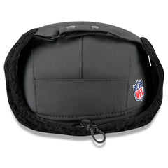 New Orleans Saints New Era 2025 Sideline Cold Weather Runner Dog Ear Adjustable Hat - Charcoal - NFL