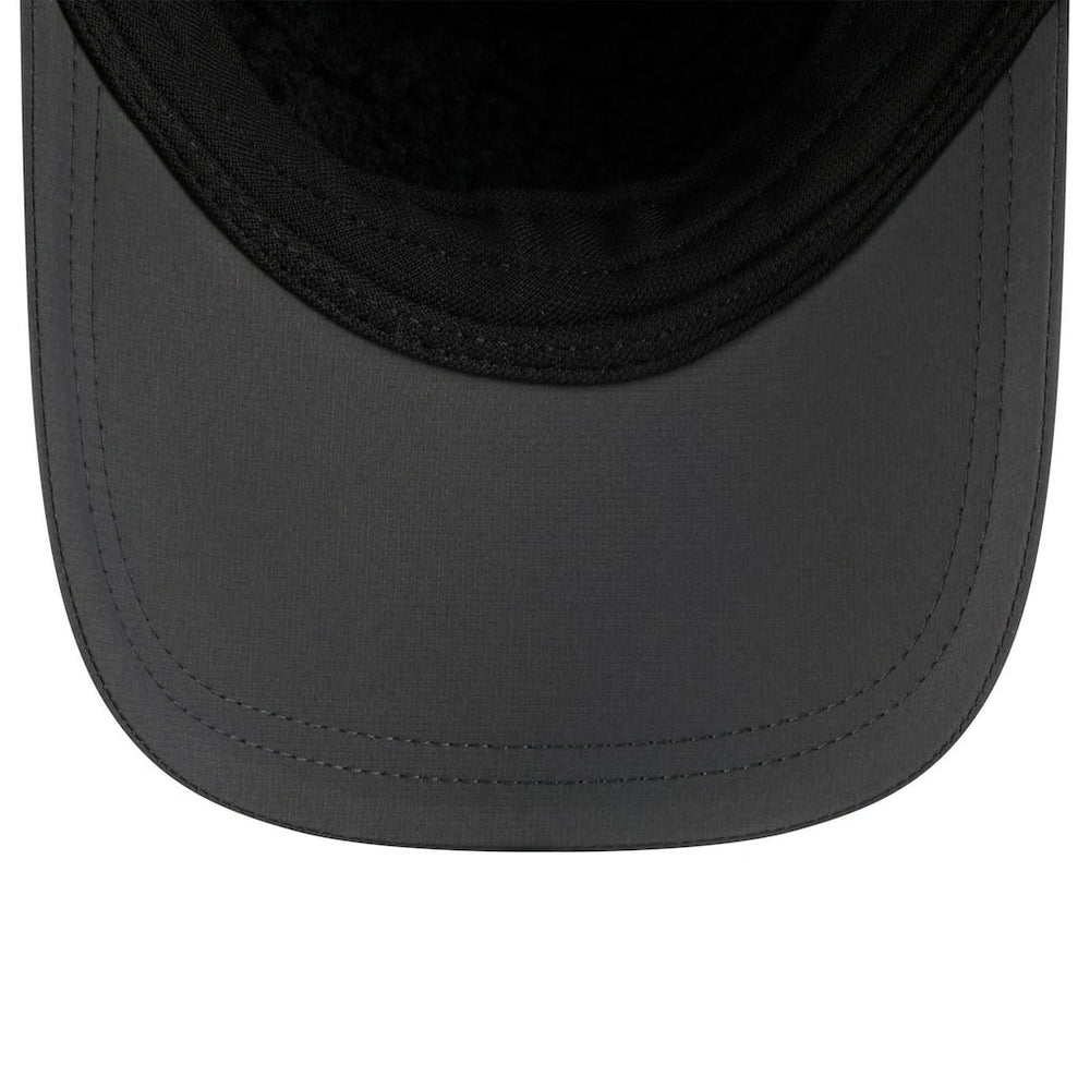 New Orleans Saints New Era 2025 Sideline Cold Weather Runner Dog Ear Adjustable Hat - Charcoal - NFL